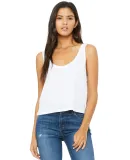 Bella + Canvas 8880 Women’s Flowy Boxy Tank in White