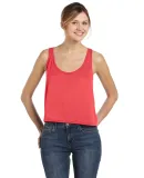 Bella + Canvas 8880 Women’s Flowy Boxy Tank in Coral