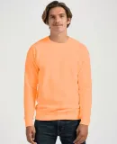 Tultex 340 - Unisex Fleece Crew Cantaloupe