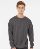 Tultex 340 - Unisex Fleece Crew in Heather charcoal
