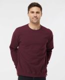 Tultex 340 - Unisex Fleece Crew in Maroon