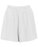 Augusta Sportswear 960 Ladies Wicking Mesh Short  in White