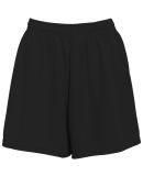 Augusta Sportswear 960 Ladies Wicking Mesh Short  in Black