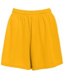 Augusta Sportswear 960 Ladies Wicking Mesh Short  in Gold