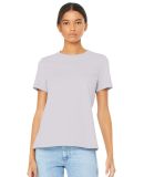 Bella + Canvas 6400 Womens Relaxed Short Cotton Je in Lavender dust