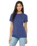 Bella + Canvas 6413 Women’s Relaxed Fit Triblend in Tr royal triblnd