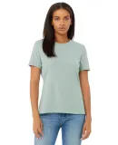 Bella + Canvas 6413 Women’s Relaxed Fit Triblend in Dusty blu trblnd