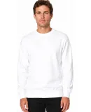 103 Unisex Crewneck Sweatshirt  in White