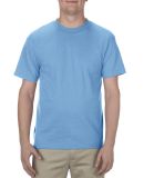 Alstyle 1301 Heavyweight Plain T Shirt by American in Carolina blue