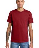 Alstyle 1301 Heavyweight Plain T Shirt by American in Cardinal