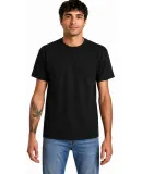 Alstyle 1301 Heavyweight Plain T Shirt by American in Black