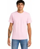 Alstyle 1301 Heavyweight Plain T Shirt by American in Pink