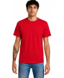 Alstyle 1301 Heavyweight Plain T Shirt by American in Red