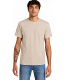 Alstyle 1301 Heavyweight Plain T Shirt by American in Sand