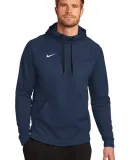 Nike CN9473  Therma-FIT Pullover Fleece Hoodie Tm Navy