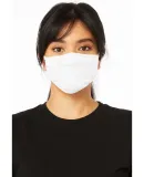 Bella + Canvas TT044 Adult 2-Ply Reusable Face Mas in Solid wht blend