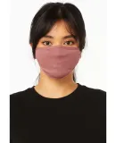 Bella + Canvas TT044 Adult 2-Ply Reusable Face Mas in Heather mauve