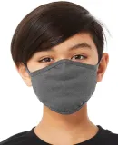 Bella + Canvas TT044Y Youth 2-Ply Reusable Face Ma in Deep heather