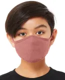 Bella + Canvas TT044Y Youth 2-Ply Reusable Face Ma in Heather mauve