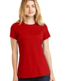 New Era LNEA100     Ladies Heritage Blend Crew Tee Scarlet