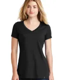 New Era LNEA101     Ladies Heritage Blend V-Neck T Black