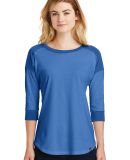 New Era LNEA104     Ladies Heritage Blend 3/4-Slee Royal/Royal He