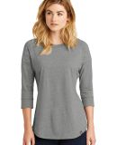 New Era LNEA104     Ladies Heritage Blend 3/4-Slee Shadow Grey He