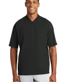 New Era NEA600     Cage Short Sleeve 1/4-Zip Jacke Black