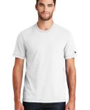 New Era NEA120     Sueded Cotton Blend Crew Tee White