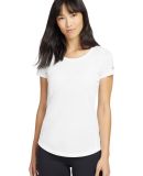 New Era LNEA200 Ladies Series Performance Scoop Te in White solid