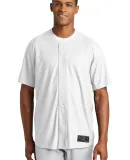 New Era NEA220     Diamond Era Full-Button Jersey White