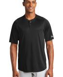 New Era NEA221     Diamond Era 2-Button Jersey Black