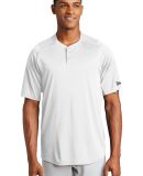 New Era NEA221     Diamond Era 2-Button Jersey White
