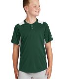New Era YNEA221     Youth Diamond Era 2-Button Jer Dark Green/Wht