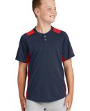 New Era YNEA221     Youth Diamond Era 2-Button Jer True Navy/Scar