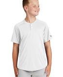New Era YNEA221     Youth Diamond Era 2-Button Jer White