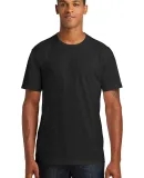 New Era NEA130     Tri-Blend Performance Crew Tee in Black solid