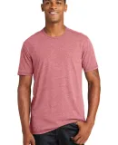 New Era NEA130     Tri-Blend Performance Crew Tee in Crimson