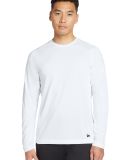 New Era NEA201     Series Performance Long Sleeve  in White solid