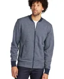 New Era NEA503     French Terry Baseball Full-Zip in Tr ny tw/tr ny