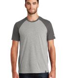 New Era NEA107     Heritage Blend Varsity Tee Graph/Lt Gr Tw