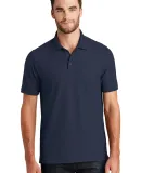 New Era NEA300     Venue Home Plate Polo True Navy