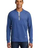 New Era NEA123     Sueded Cotton Blend 1/4-Zip Pul Royal Heather