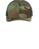 New Era NE207      Snapback Low Profile Trucker Ca in Camo/black