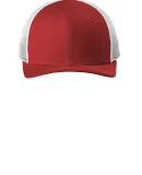 New Era NE207      Snapback Low Profile Trucker Ca in Scarlet/white