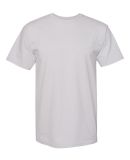 Alstyle 1701 Adult T Shirt by American Apparel in Silver