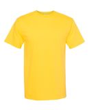 Alstyle 1701 Adult T Shirt by American Apparel in Yellow