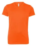 Alo Sport Y1009 Youth Performance T-Shirt Sport Safety Orange
