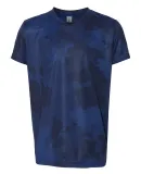 Alo Sport Y1009 Youth Performance T-Shirt Sport Royal Laser Camo