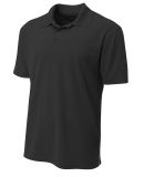 A4 Apparel  Men's Performance Pique Polo Black